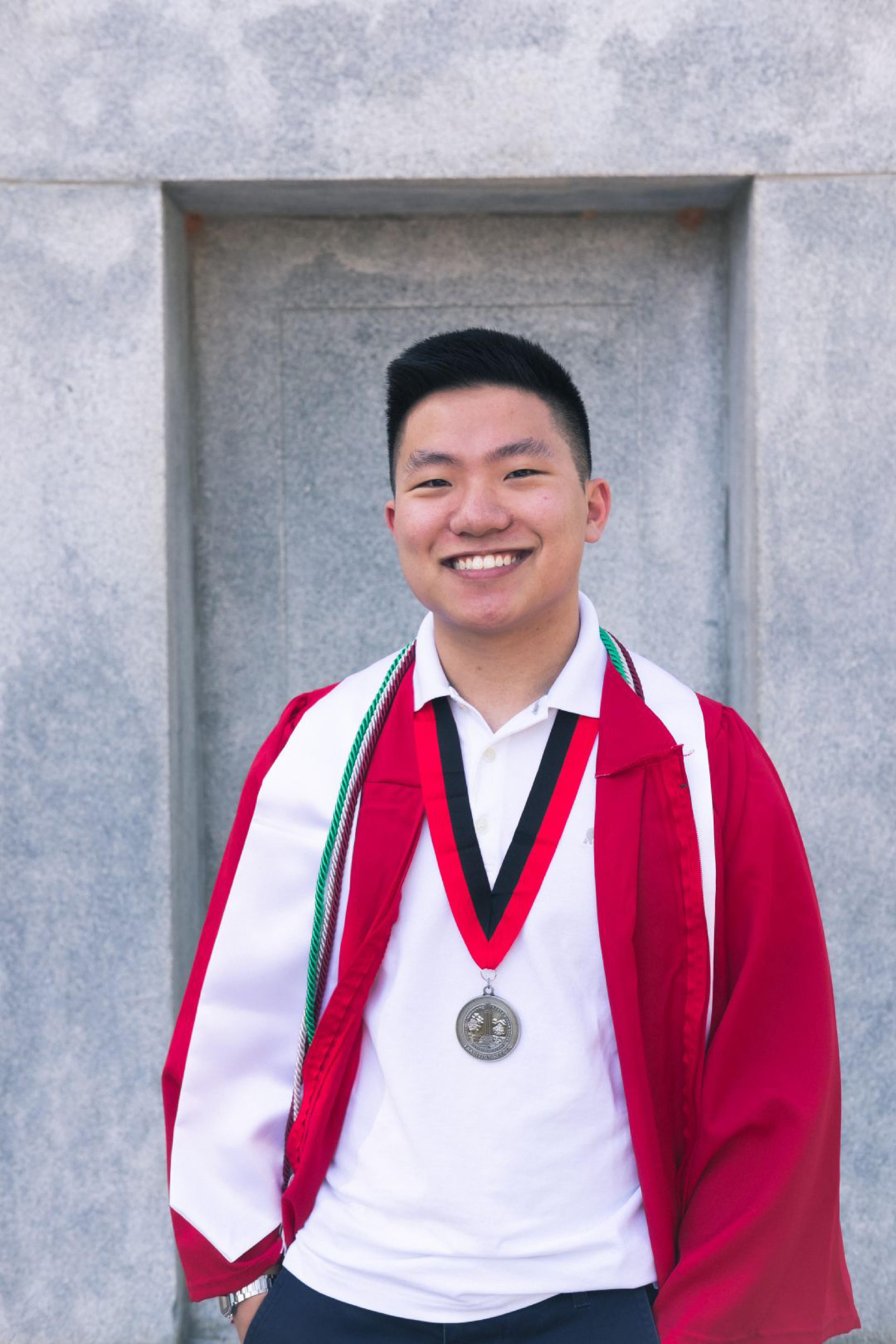 Male Graduation Portrait