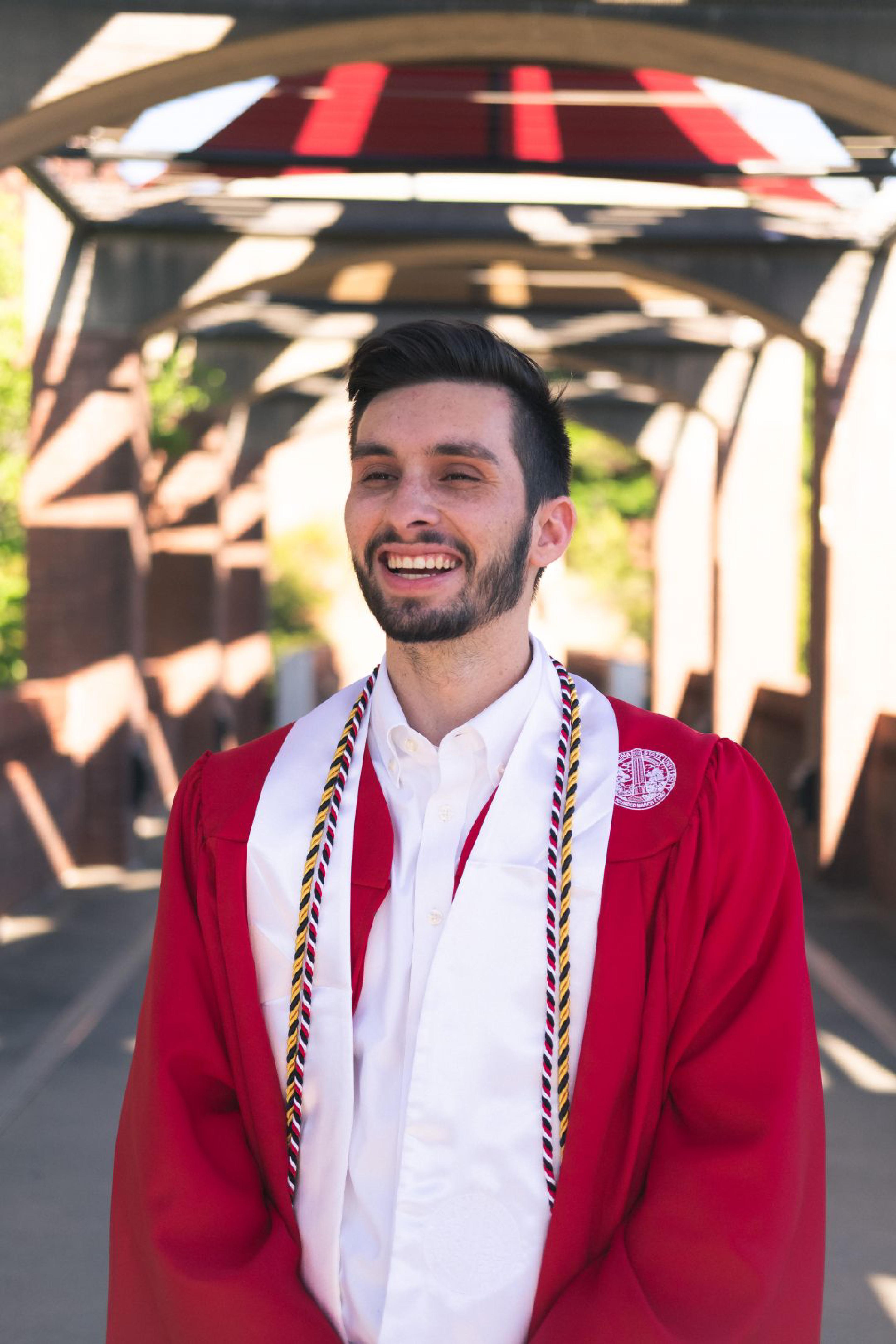 Male Graduation Portrait